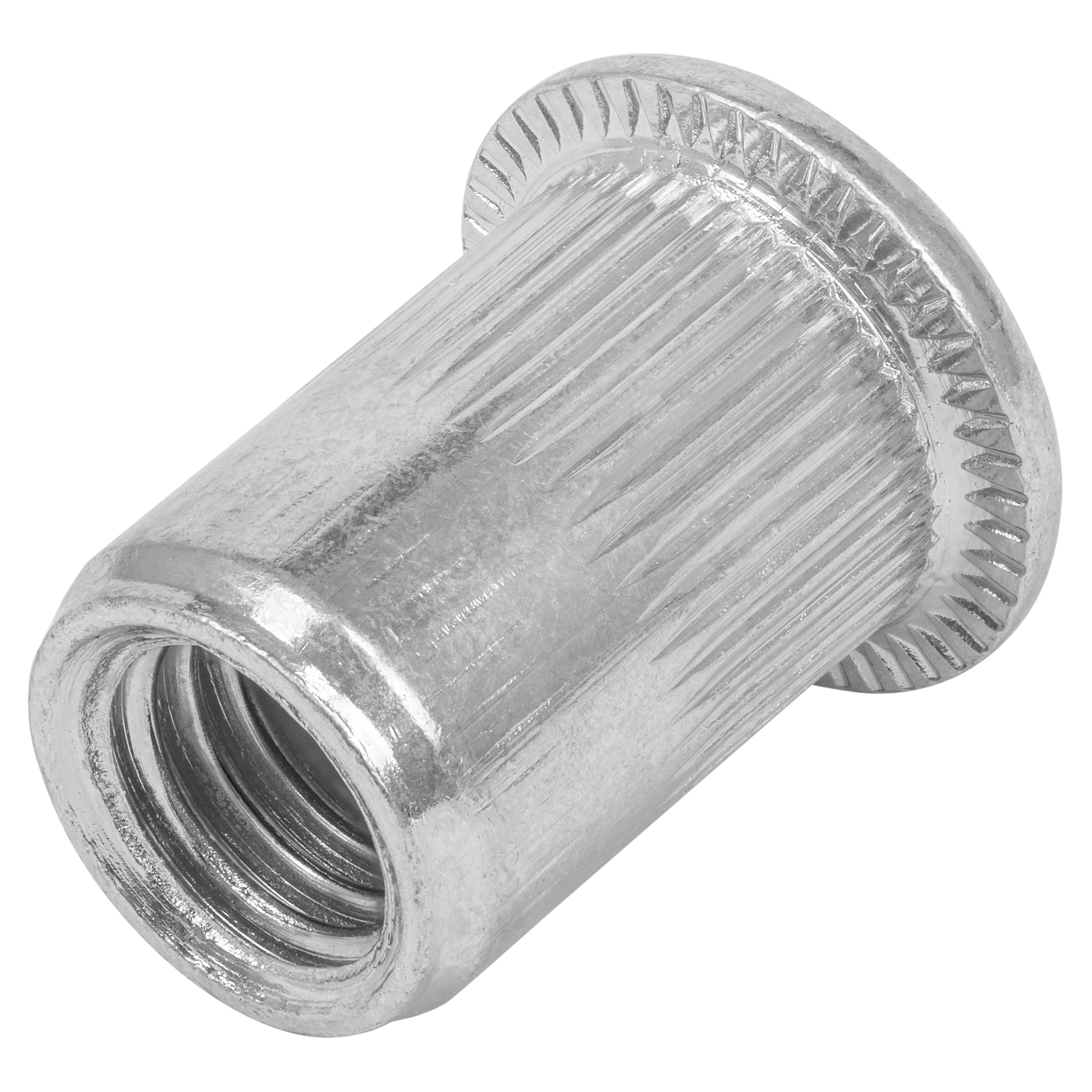 397000008 BLINDKLINKMOER M8 CTC-Z 30 ST. VERZINKT CILINDER KOP KARTEL KLEMBEREIK 0,5-3,0MM